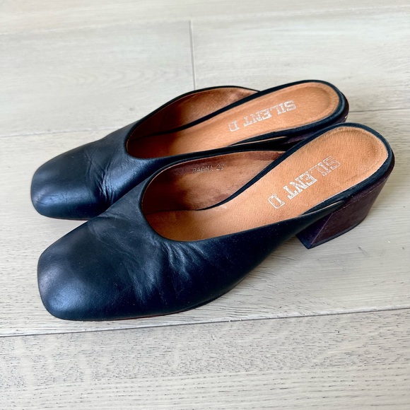 Silent D Leather Mules - Picture 3 of 5